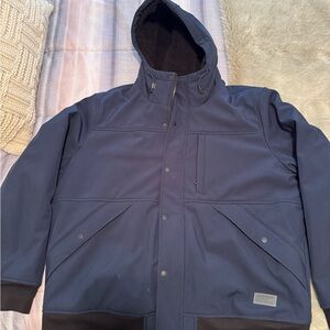 Levi's Men's Navy Hooded Jacket